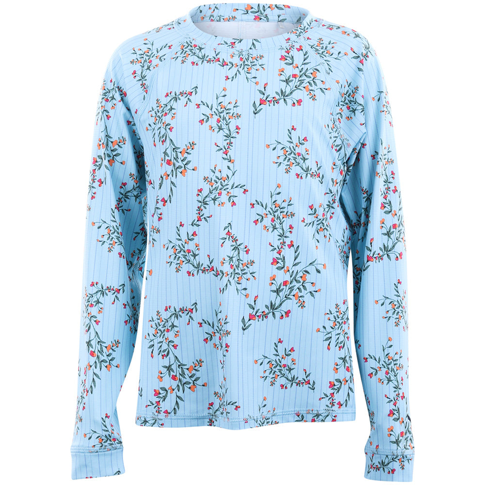 Girls' UV Floral Crewneck