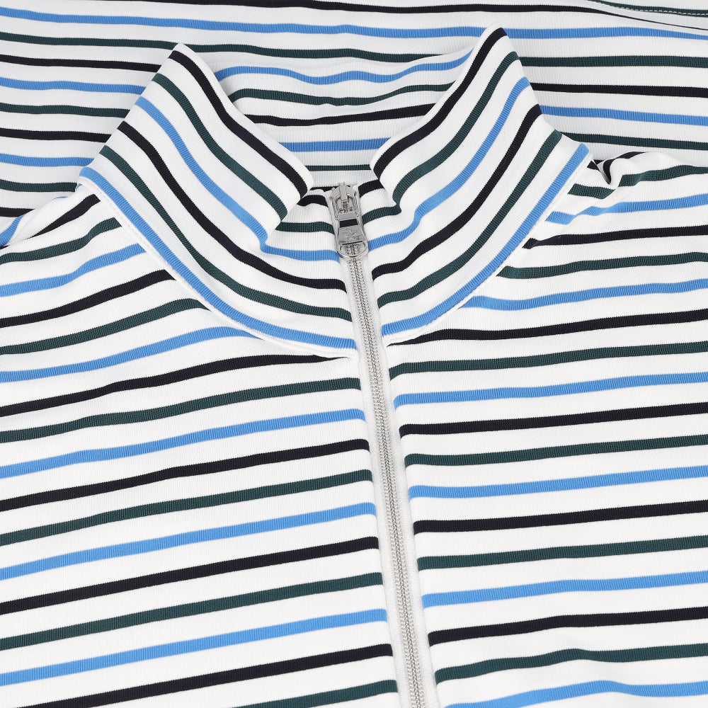 Women's The Simone Striped Long Sleeve 1/4 Zip Top