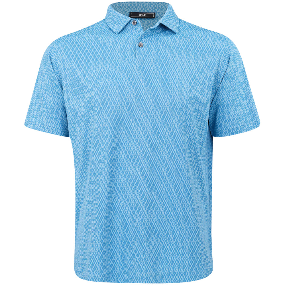 Modernist Geo Pique Polo