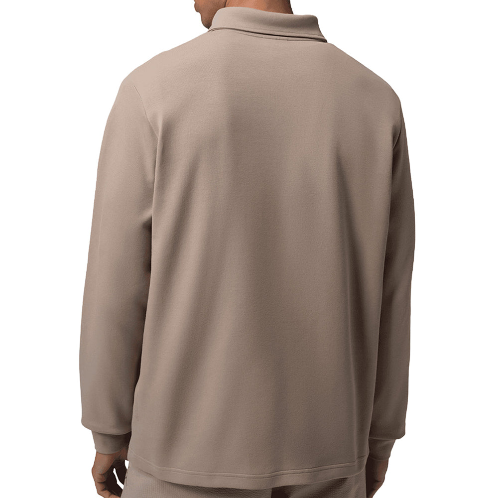 Collared Long Sleeve 1/2 Zip Top