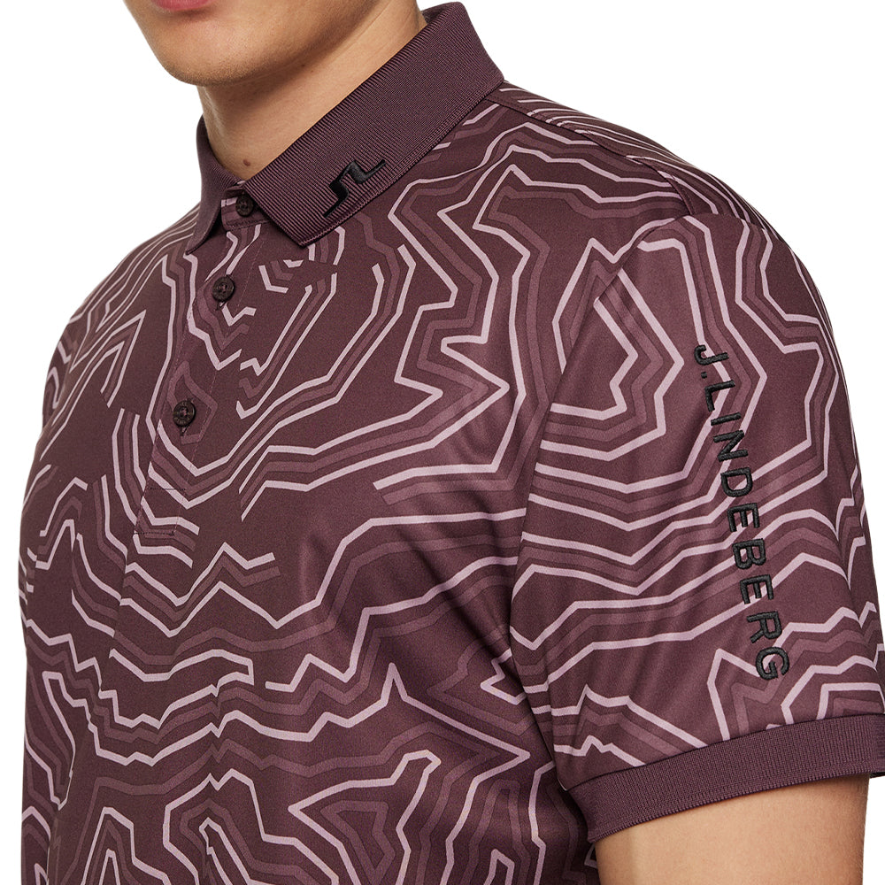 Tour Tech Print Polo