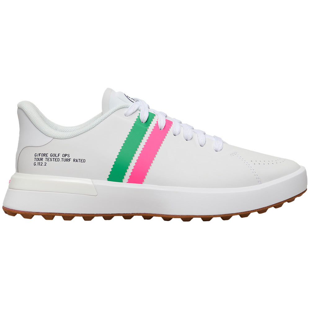 Women's G.112 Stripe Kiltie Spikeless Golf Shoes