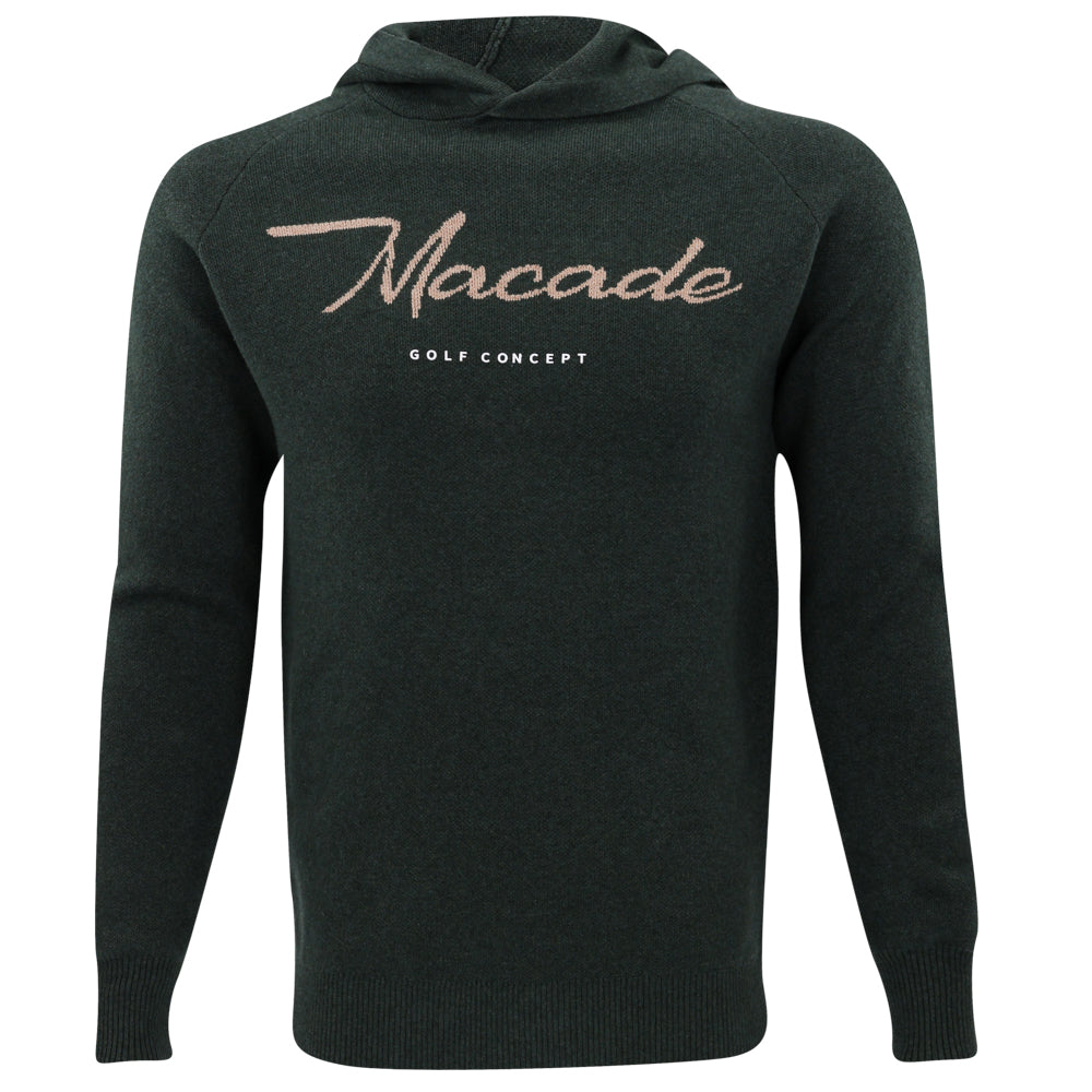 Signature Knit Hooded Pullover
