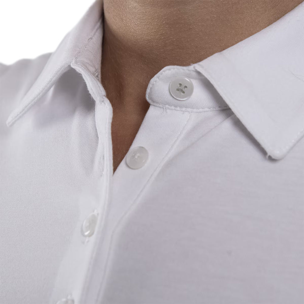 Women's Hollow Pima Polo