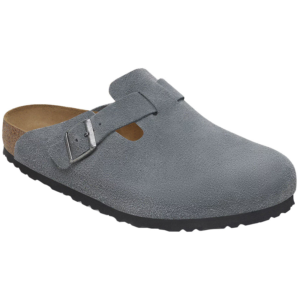 Boston Soft Footbed Suede Leather Shoes
