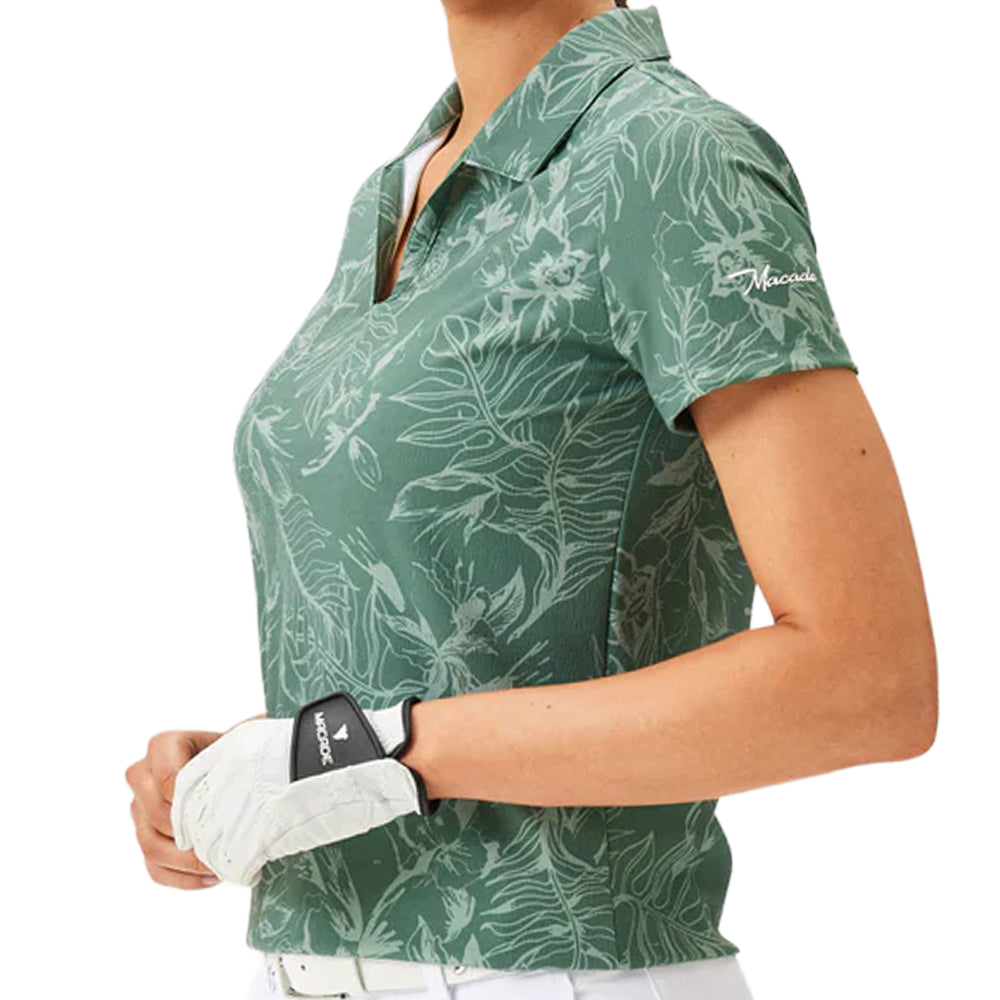 Women's Juniper Floral Tour Polo