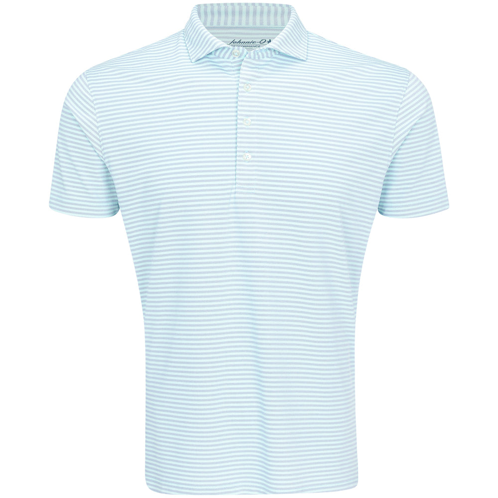 Performance Mesh Polo - Stetson Stripe