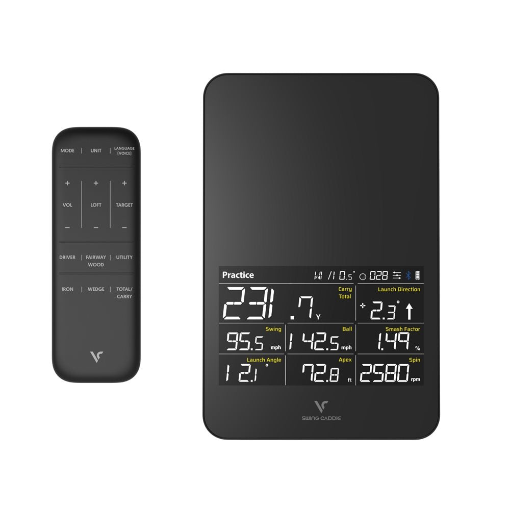 SC4 Pro Launch Monitor + 3D Driving Range Simulator