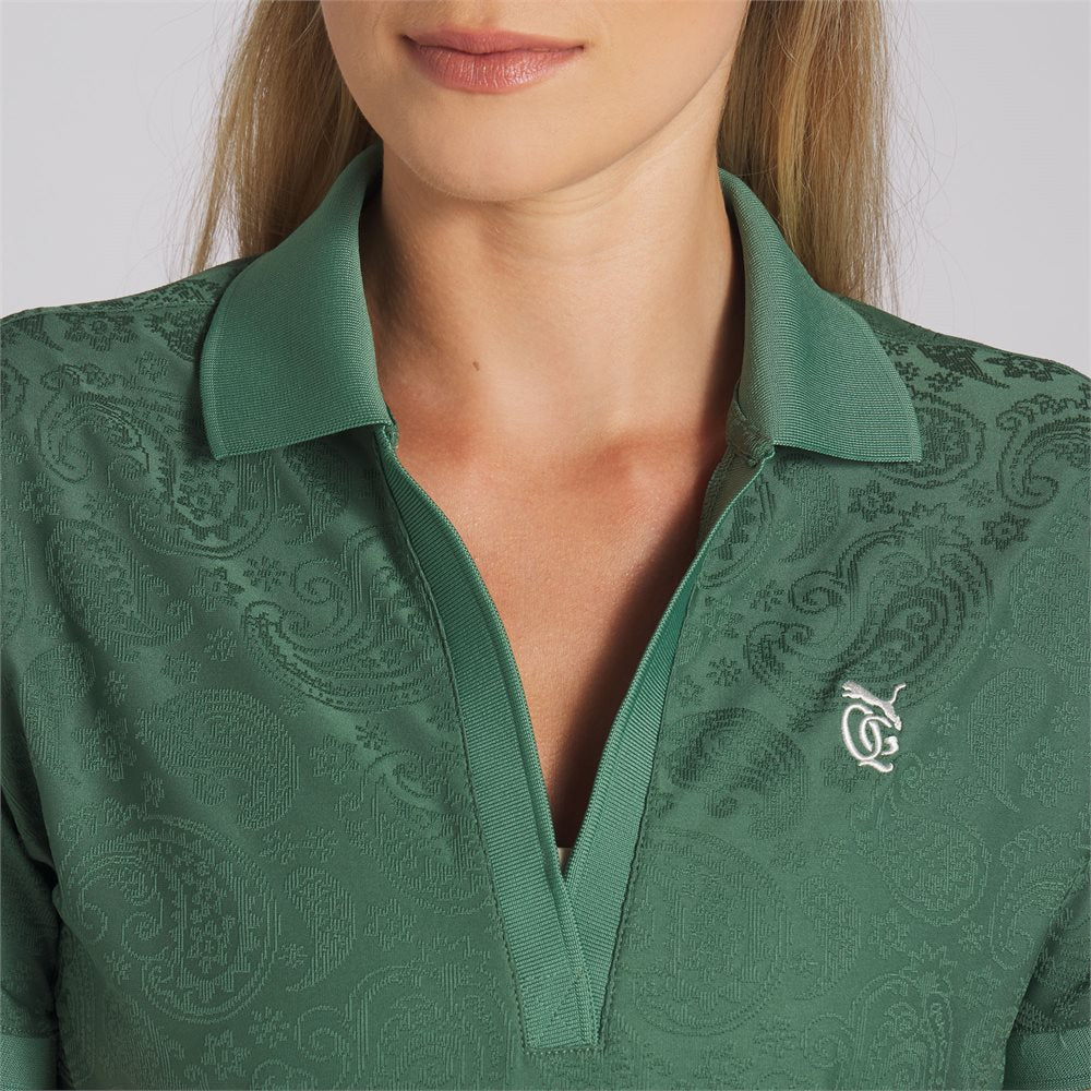 Women's x Quiet Golf Relaxed Crop Golf Polo
