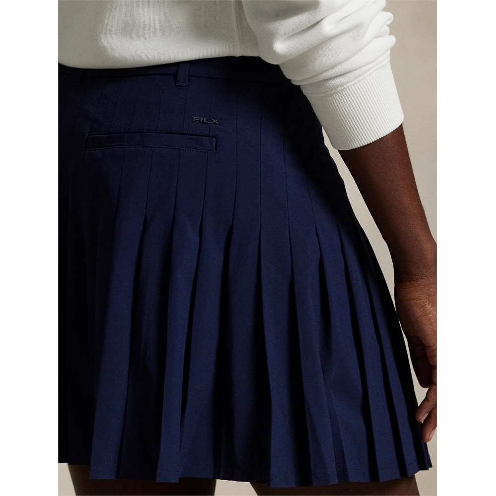 Women's 4-Way Stretch Micro Pleated 15" Skirt