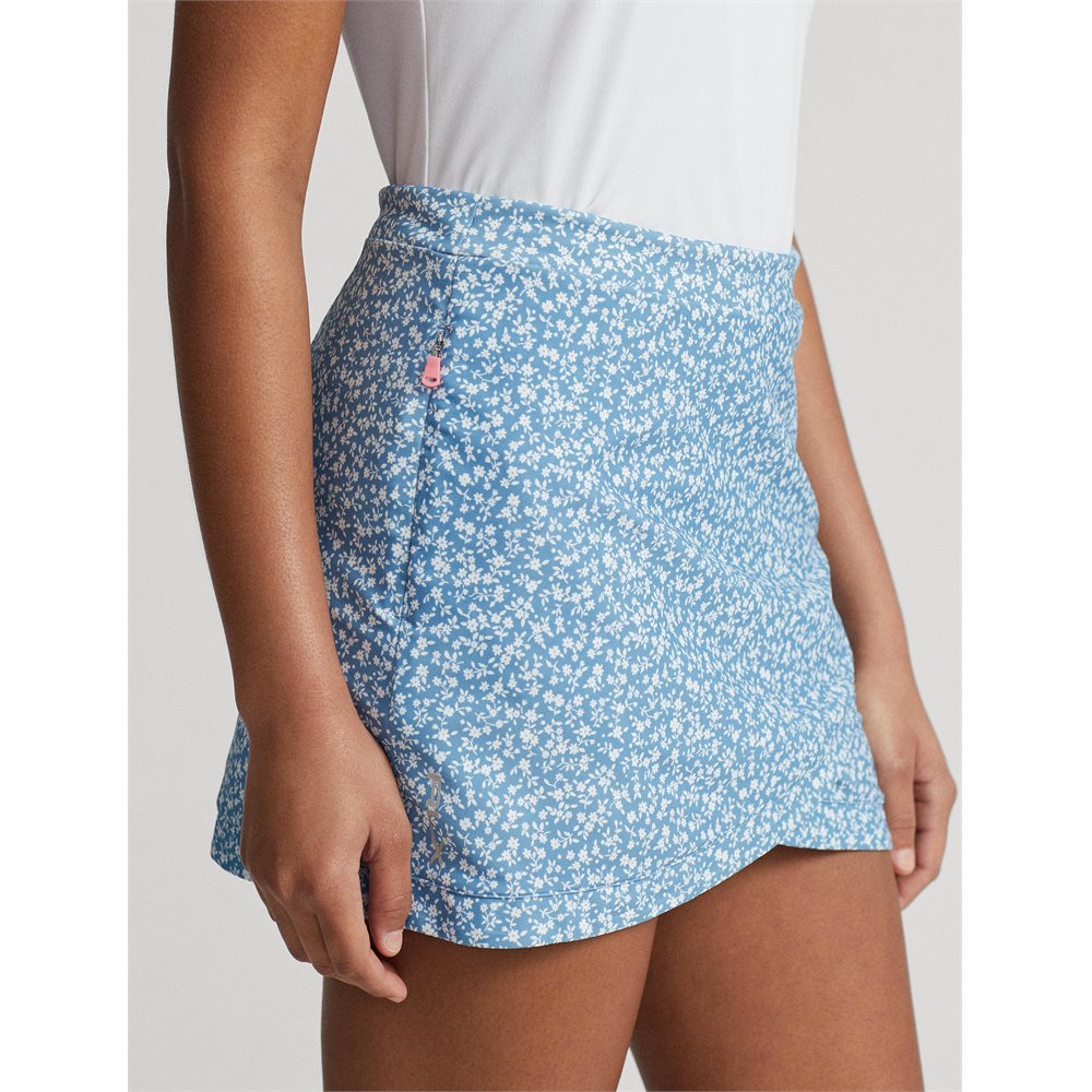 Women's Dry Wicking Print Jersey Knit Wrap 17" Skort