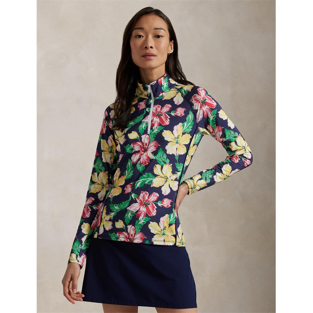 Women's Lightweight Print Airflow 1/4 Zip Pullover