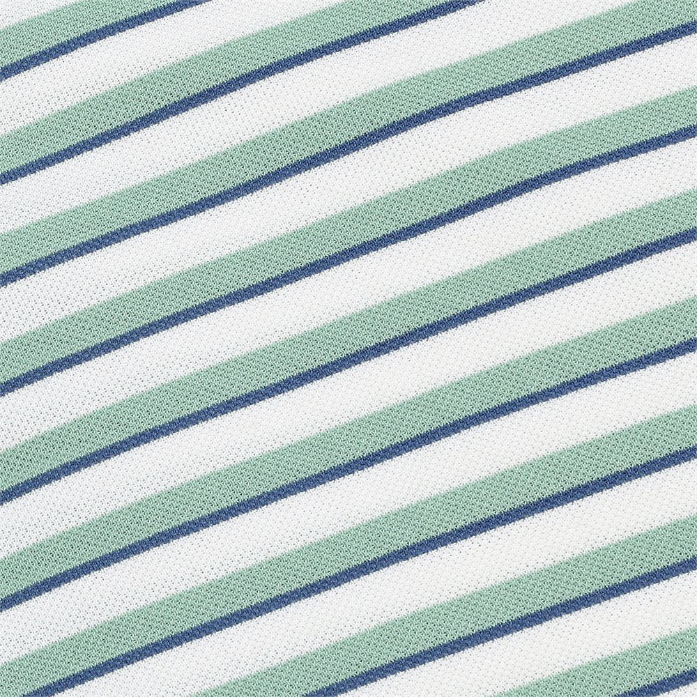 Tour Pique Estate Collar Bright Multi Stripe Polo