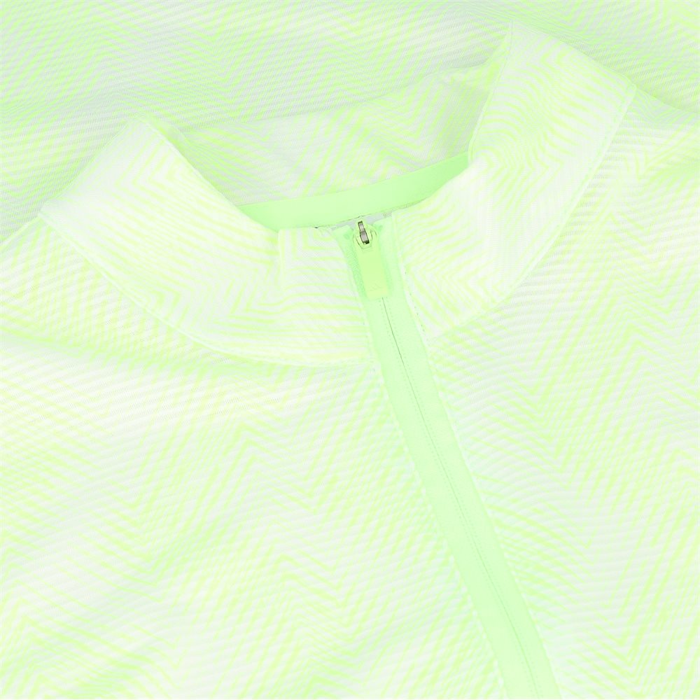 Women's Ultimate365 Ottoman Printed 1/4 Zip Sleeveless Polo