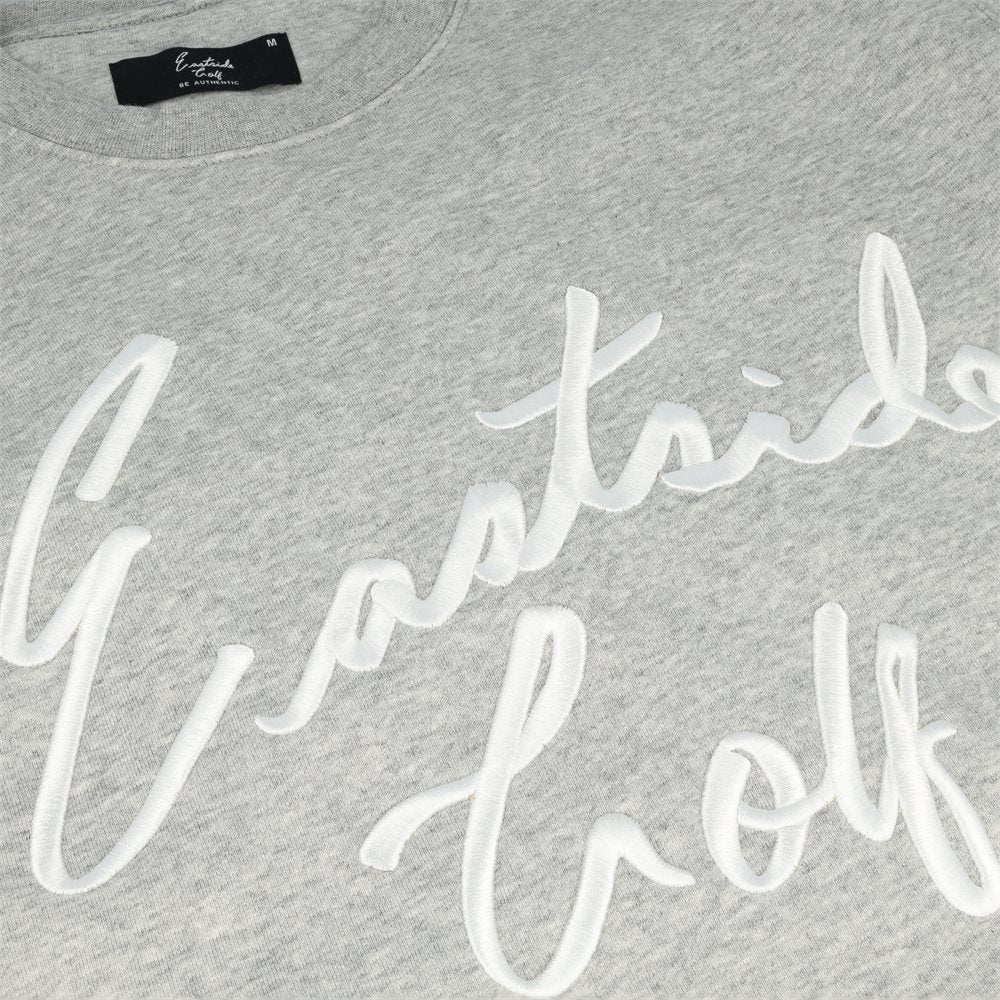 Core Fleece Script Logo Crew Sweatshirt