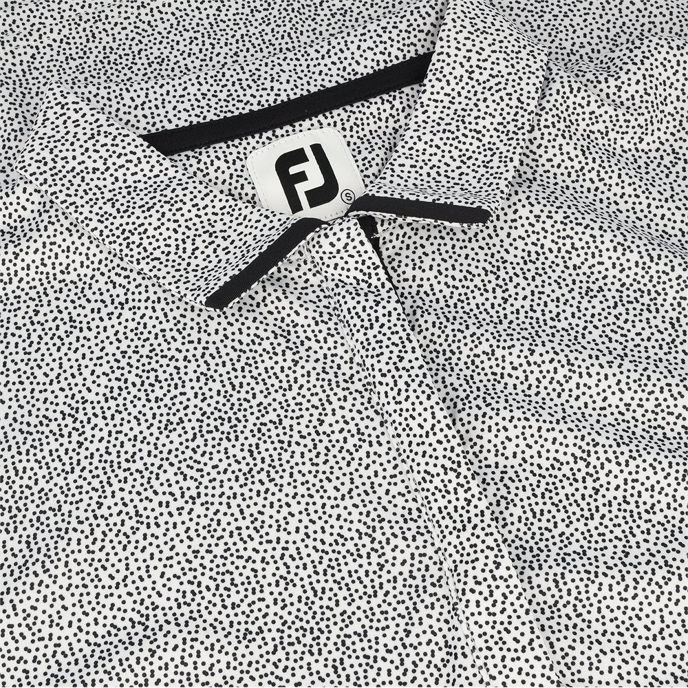 Women's Dot Print Sleeveless Polo - Previous Season