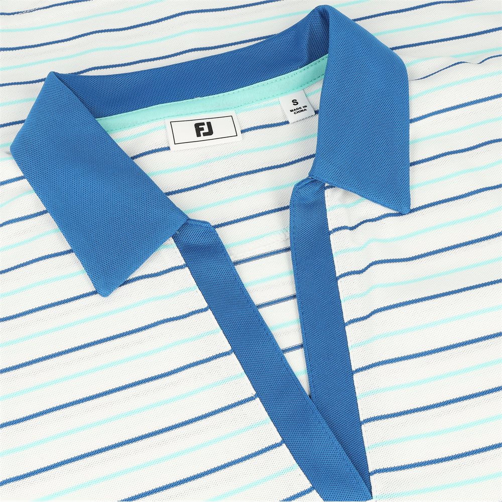 Women's Stripe Collar Sleeveless Shirt - Previous Season