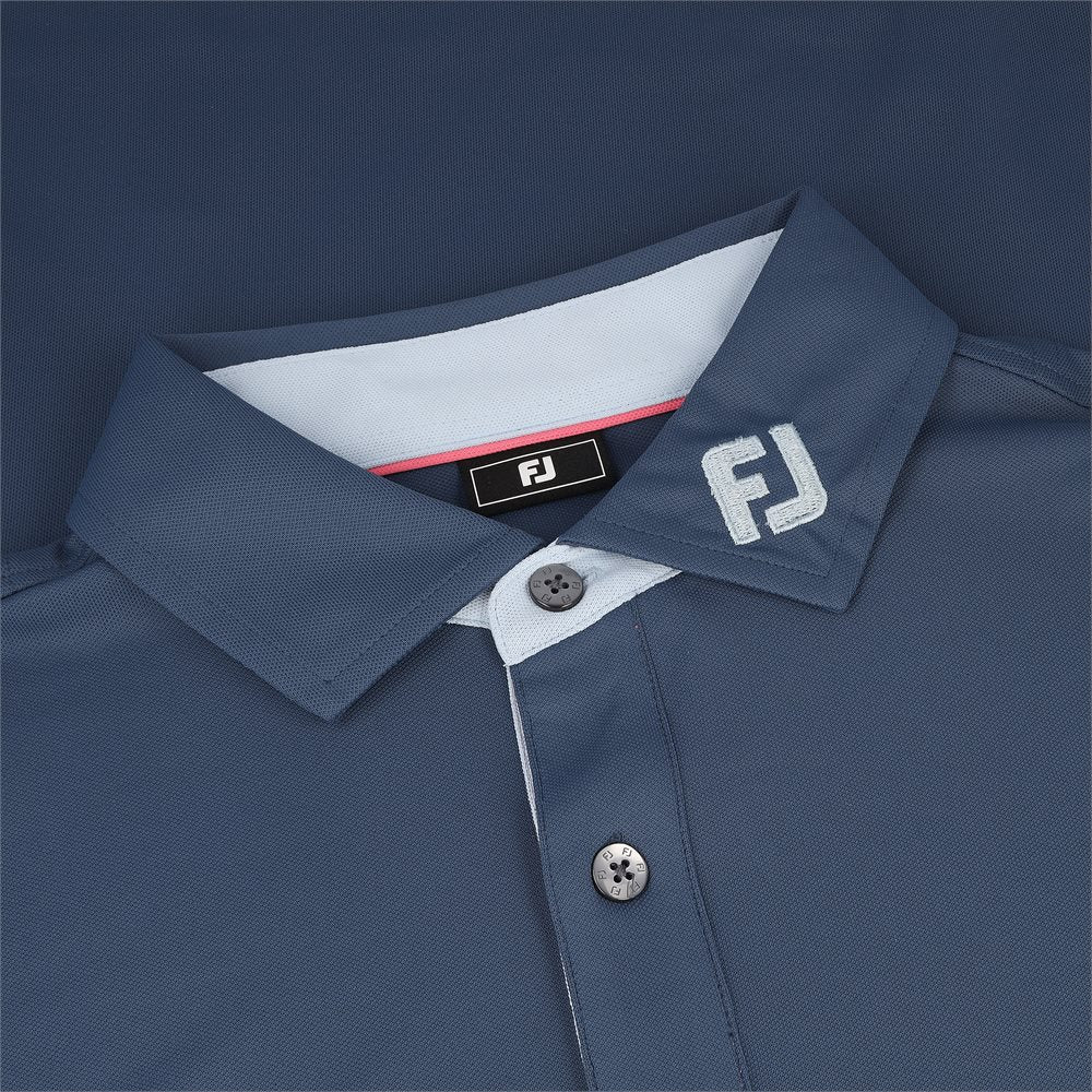 Solid Pique w/ Trim Polo - Previous Season