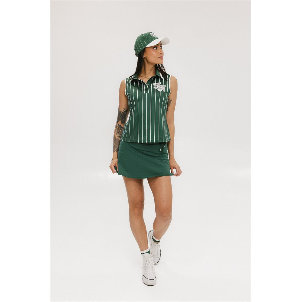 Women's Moore Sleeveless Polo - Striped