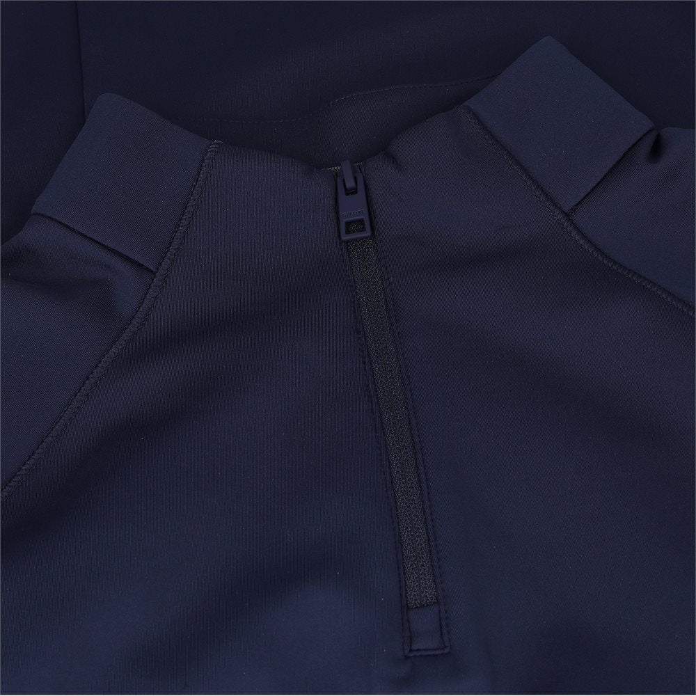 Women's Double Knit Brushed Back Scuba 1/4 Zip Mid Layer