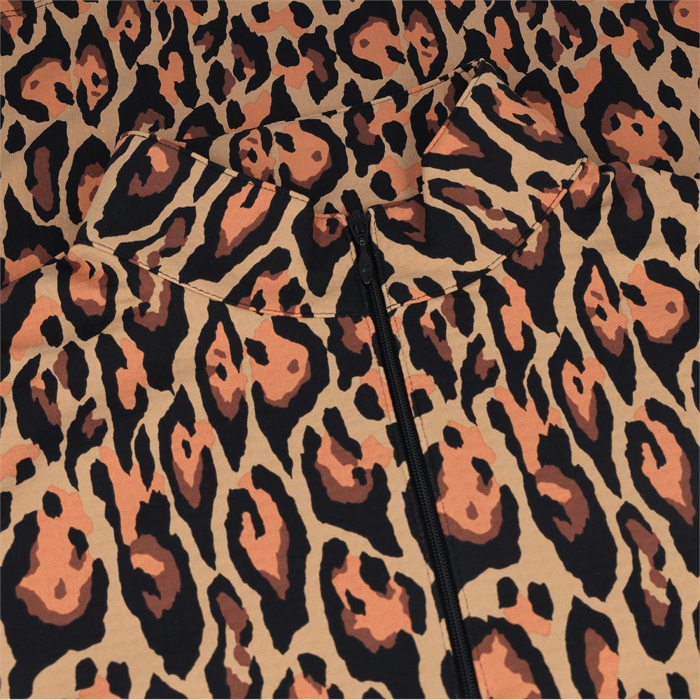 Women's Gemma Print Mock Neck Long Sleeve Top