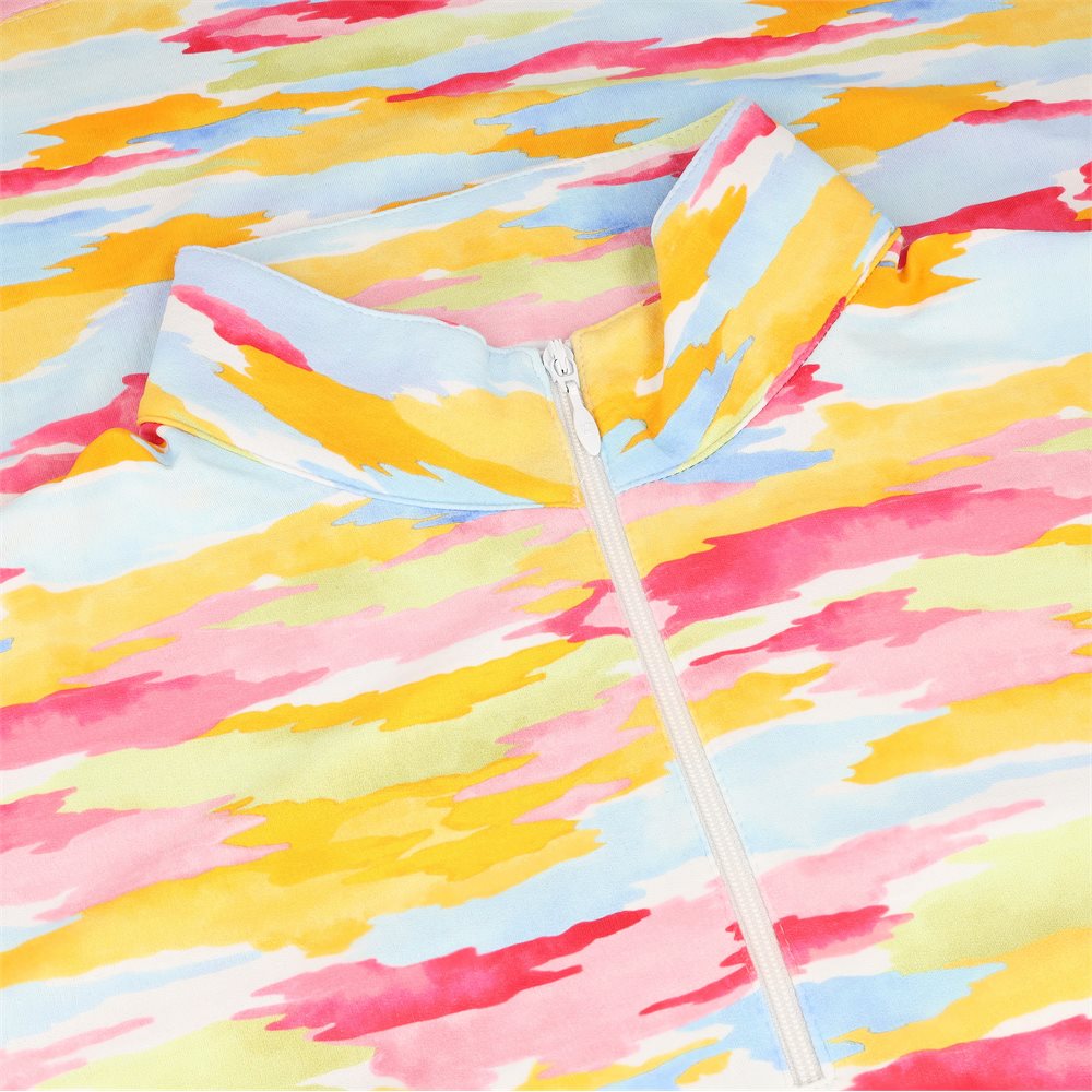 Women's Jessie Print Long Sleeve Mock Top