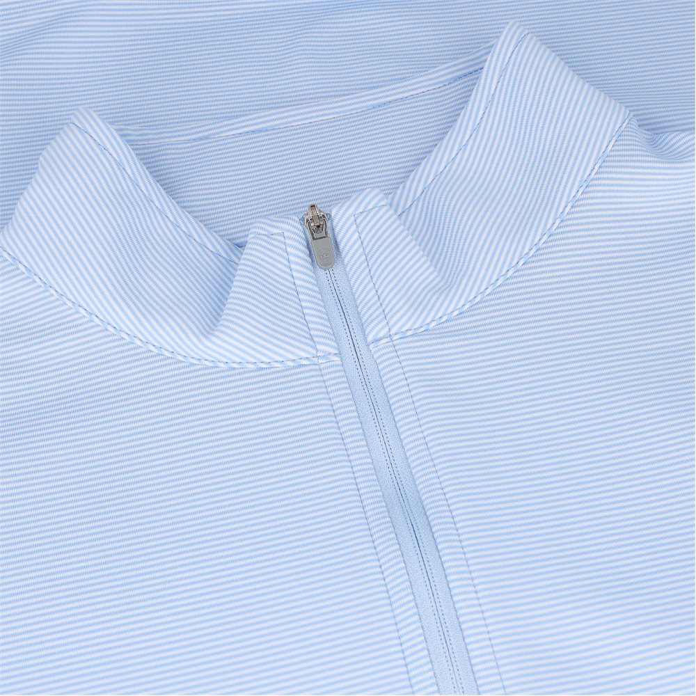 Perth Sugar Stripe Performance 1/4 Zip Pullover