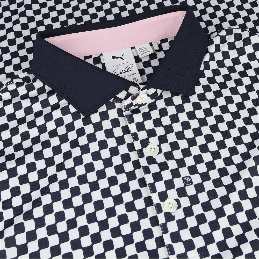PUMA x Arnold Palmer MATTR Checkered Polo