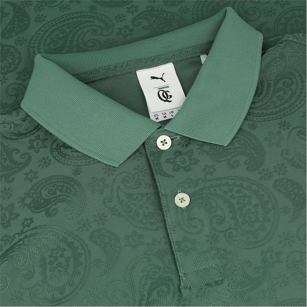 x Quiet Golf Jacquard Paisley Polo