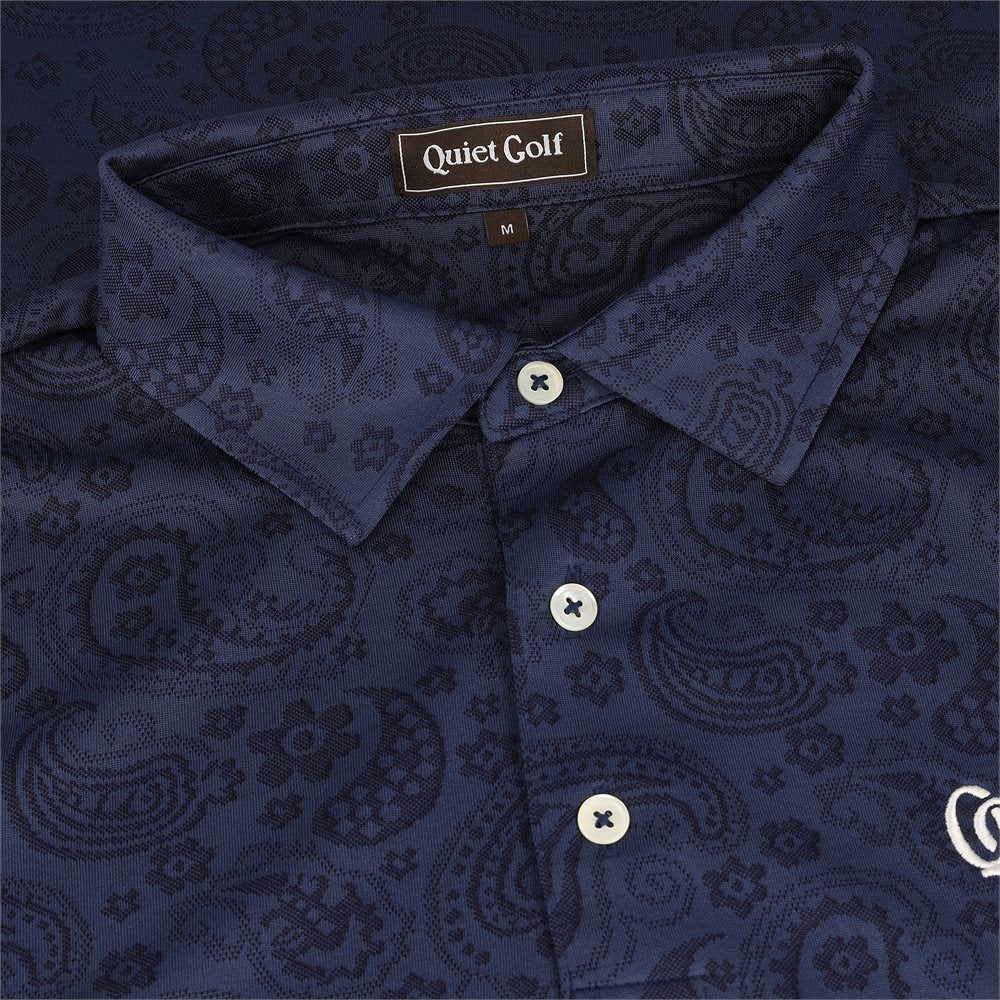 Monogram Paisley Polo