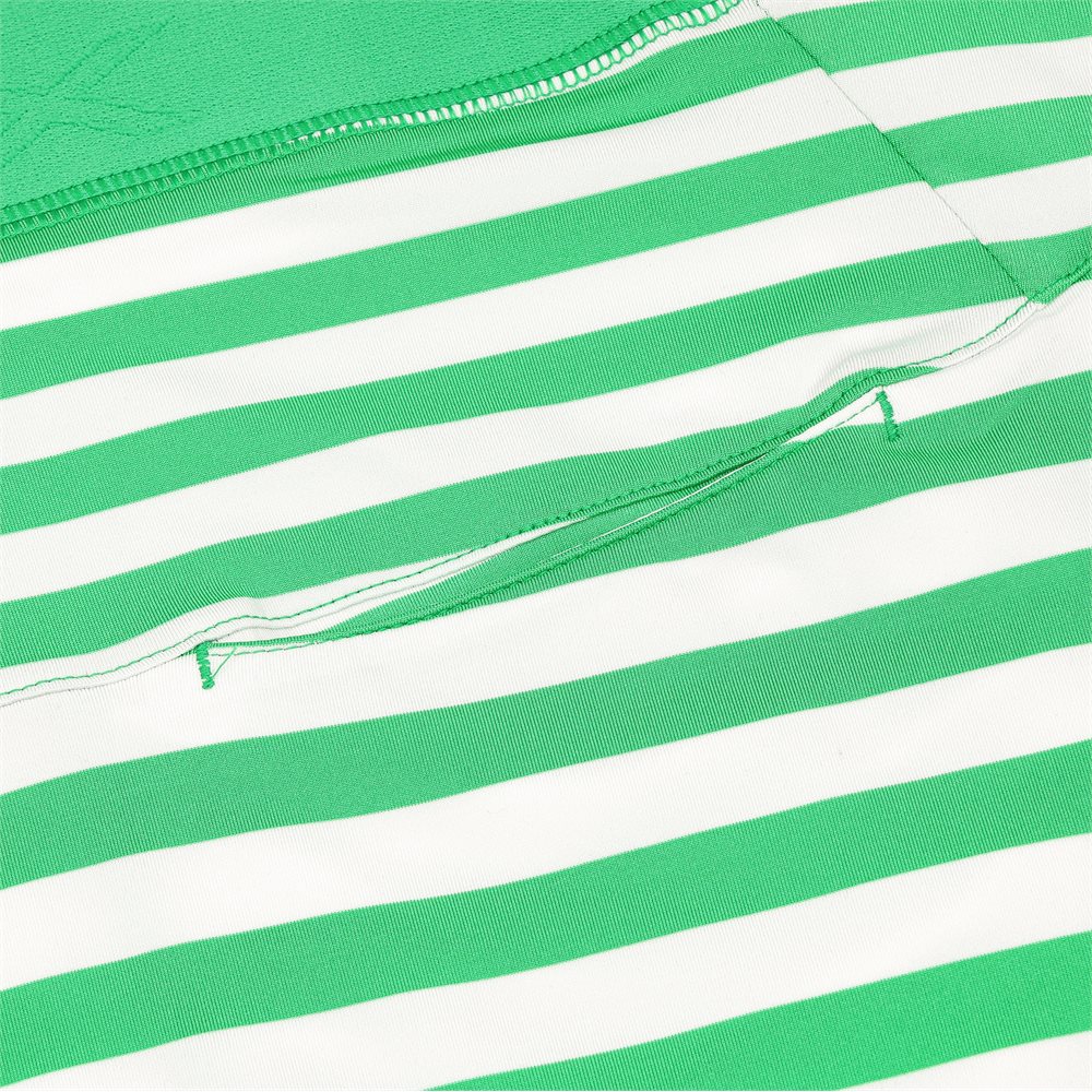 Women's Lightweight Airflow High Waist 16" White Stripe Skirt