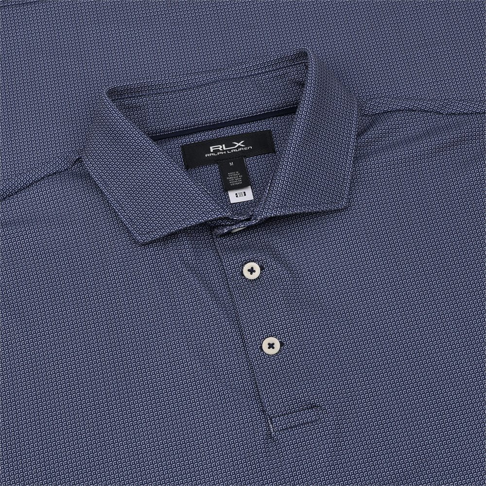 Lightweight Airflow Print Polo