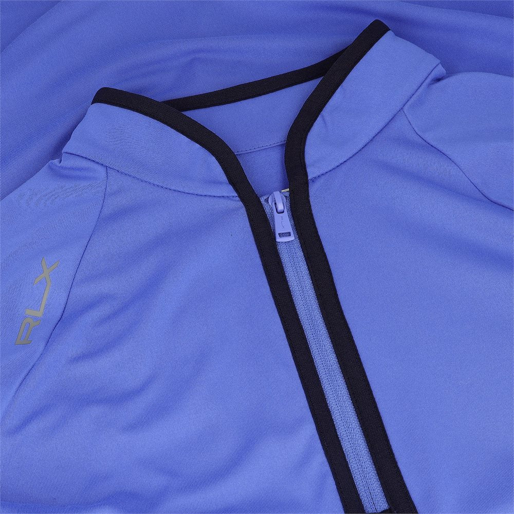 Women's Stretch Peached Jersey 1/4 Zip Low Collar Midlayer