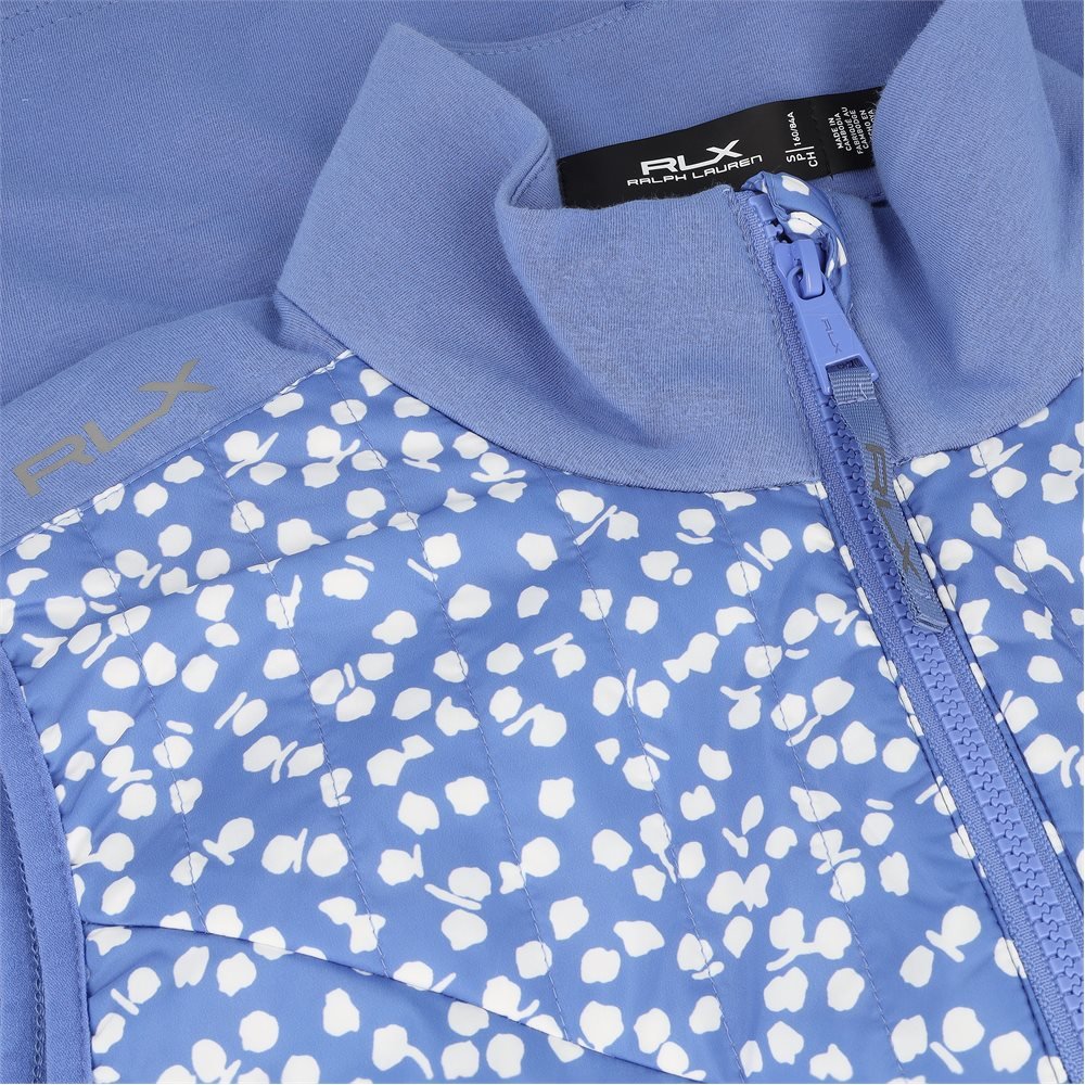 Women's Tech Terry Full Zip Peplum Vest - Fairway Styles