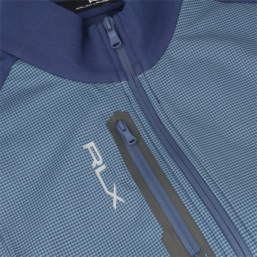 Techy Terry Full Zip Novelty Print Vest