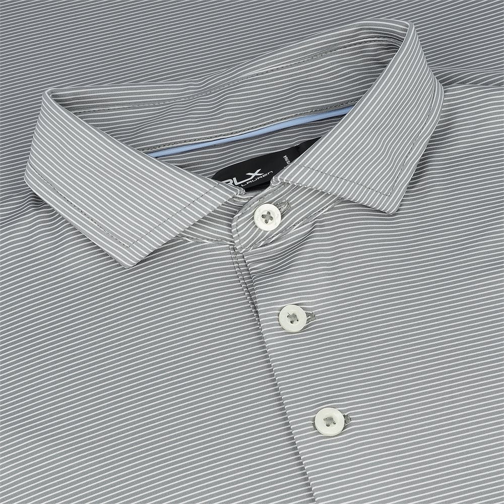 Y/D Featherweight AirFlow Jersey Stripe Polo