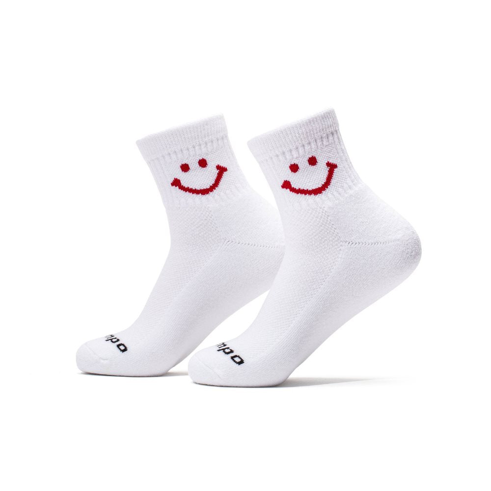 Red Smiley Socks