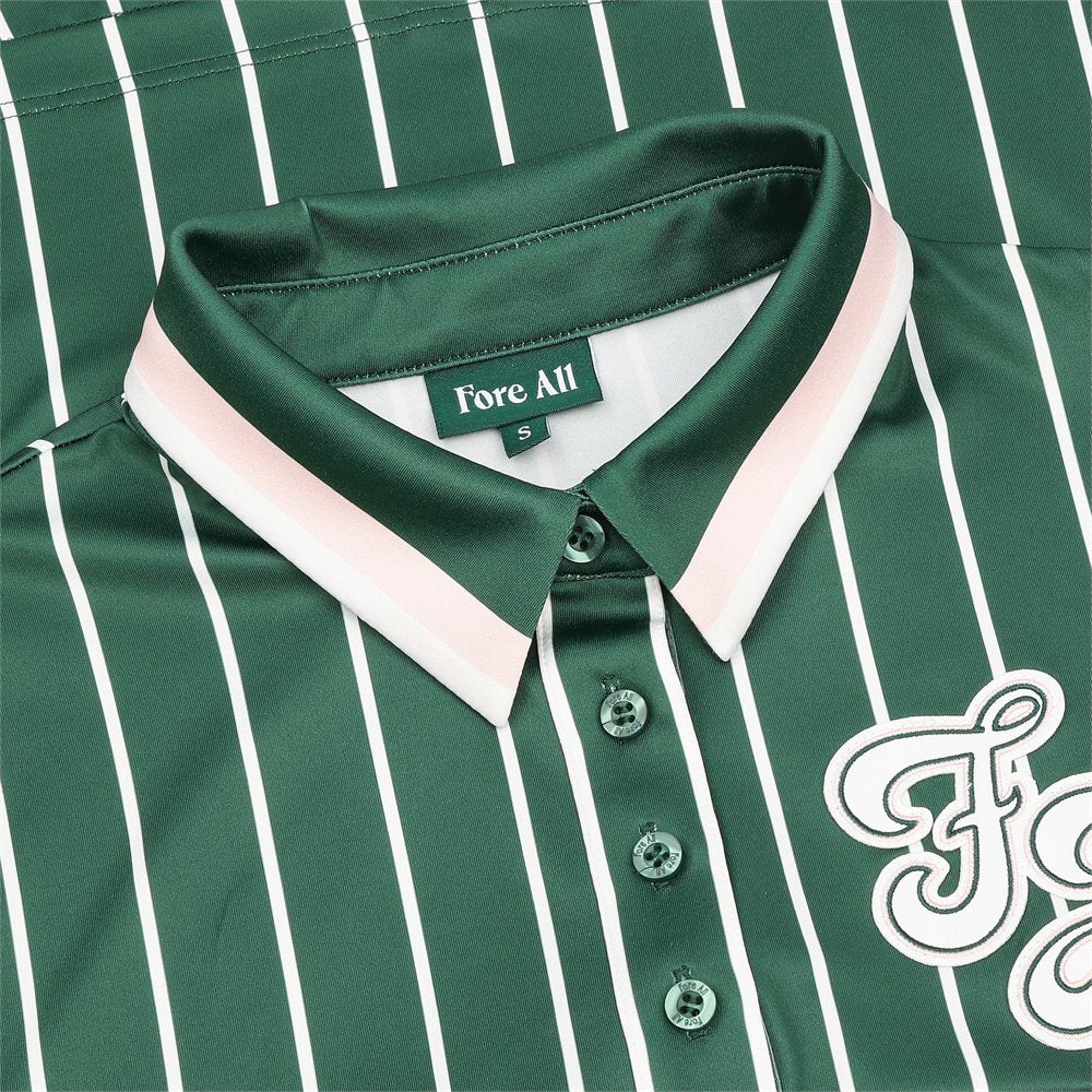 Women's Moore Sleeveless Polo - Striped