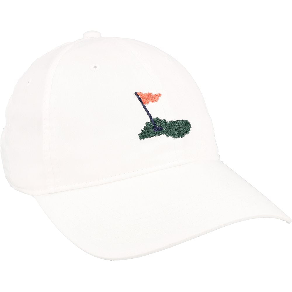 Women's Needlepoint Dad Golf Hat