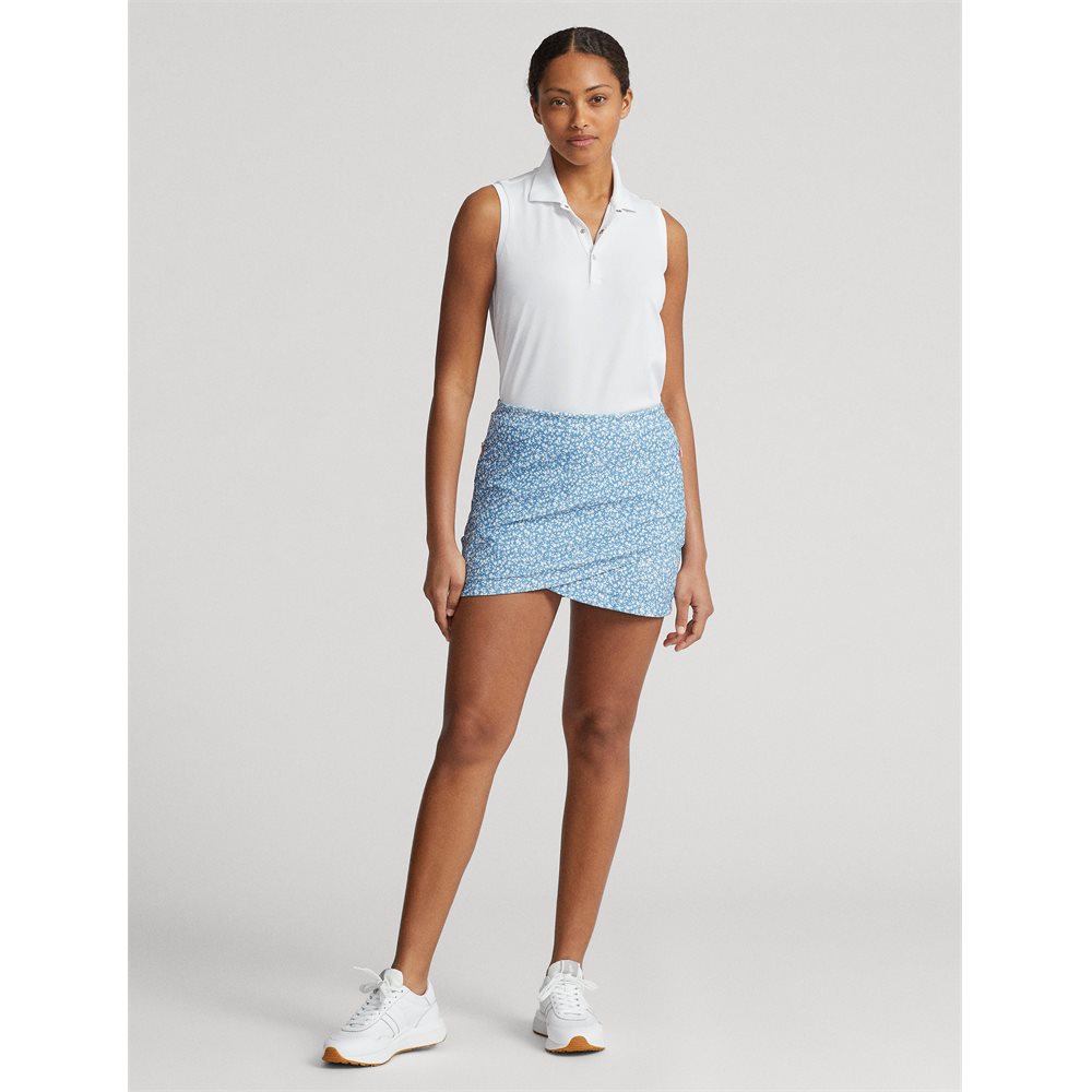 Women's Dry Wicking Print Jersey Knit Wrap 17" Skort