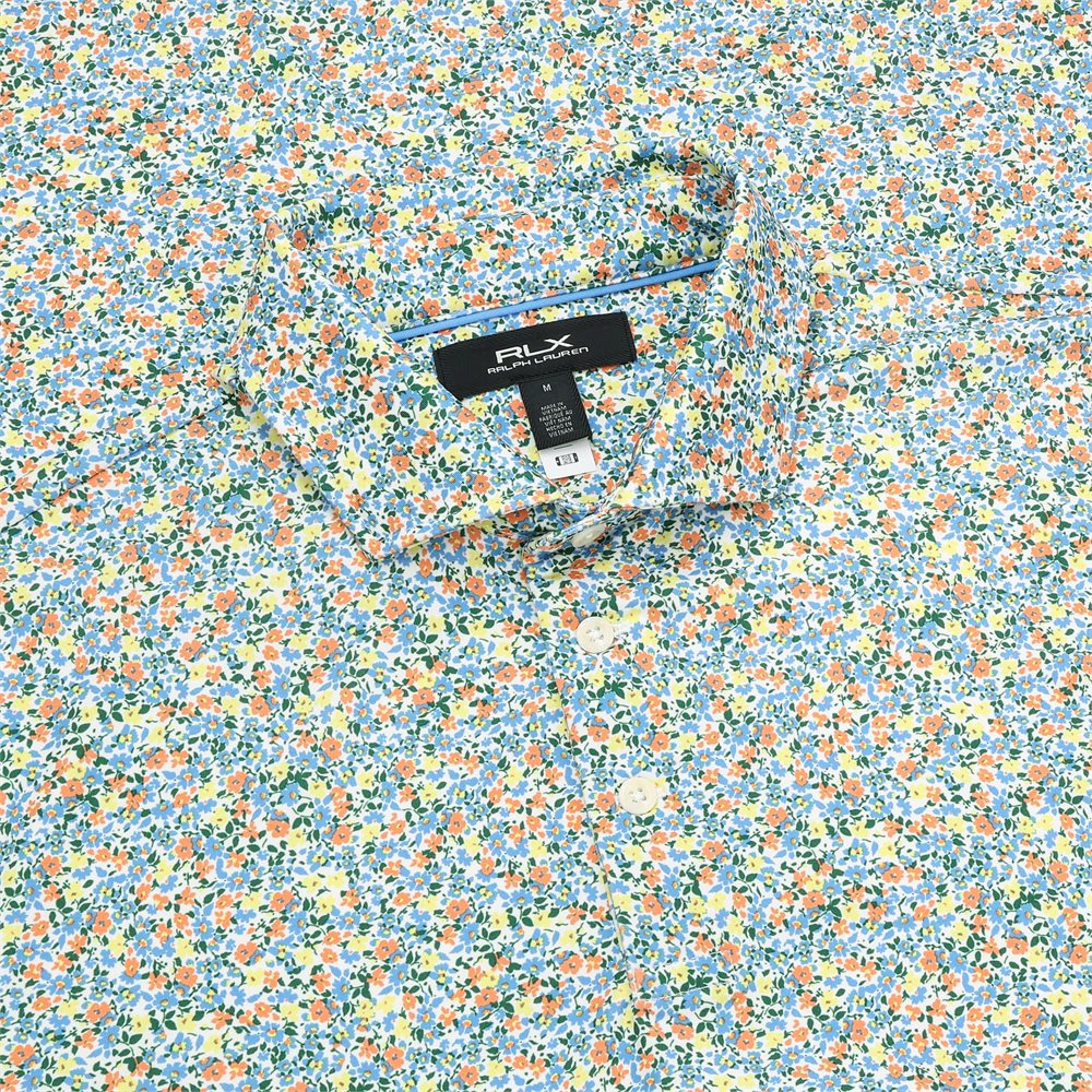 Lightweight Airflow Print Polo