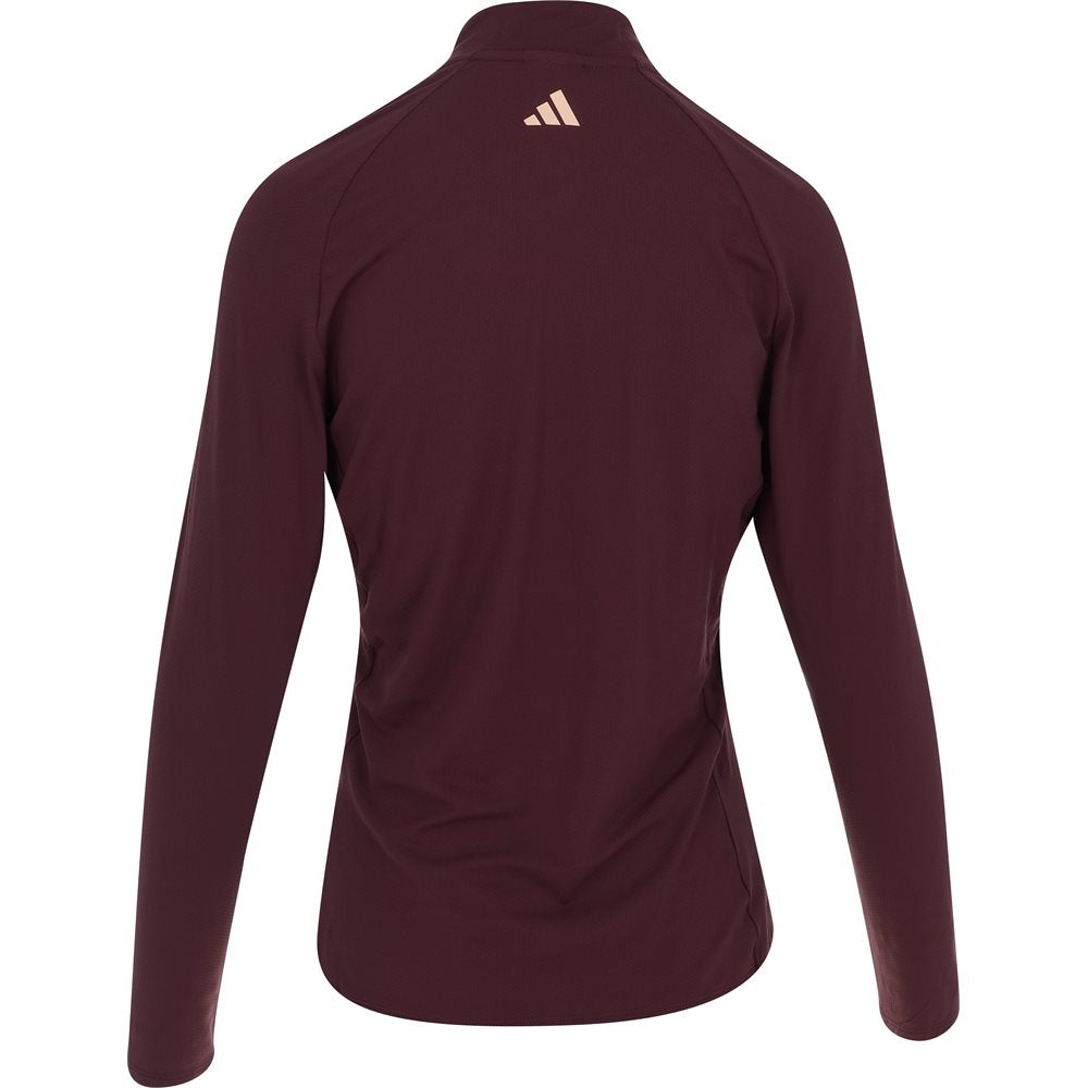 Women's Ultimate365 Solid 1/4 Zip Mock Neck Pullover