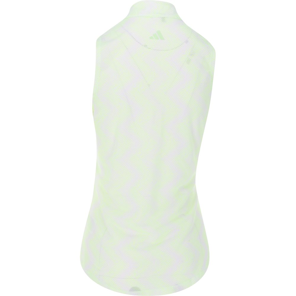 Women's Ultimate365 Ottoman Printed 1/4 Zip Sleeveless Polo