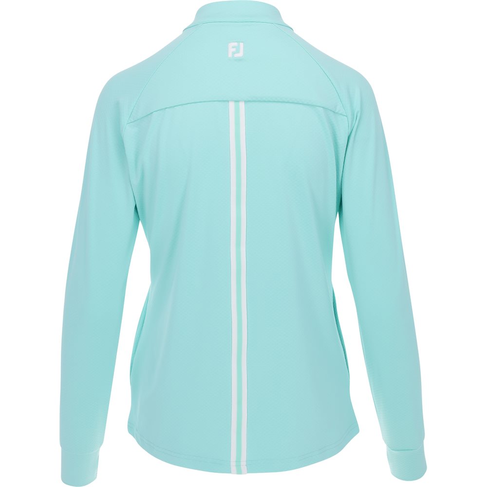 Women's Dot Jacquard 1/4 Zip Mid Layer