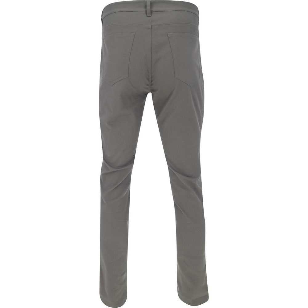 Cotton 5-Pocket Straight Leg Pants
