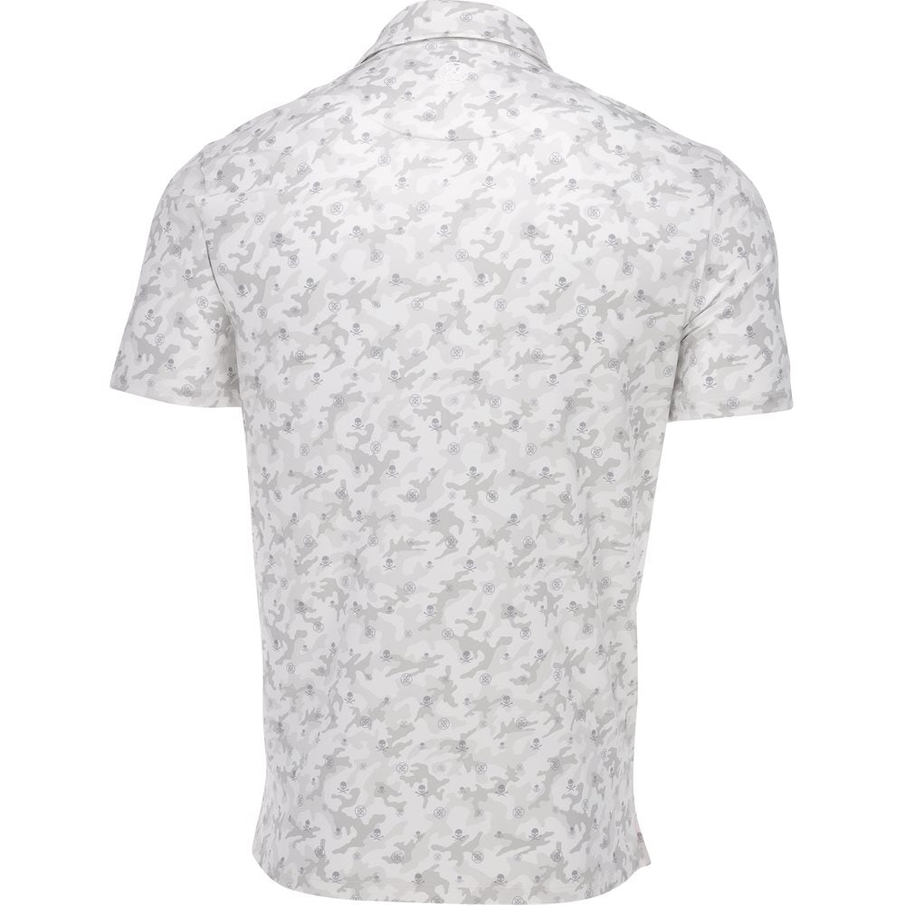 Mapped Icon Camo Tech Jersey Polo