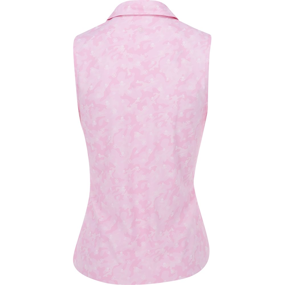 Women's Icon Camo Silky Tech Nylon Sleeveless Polo