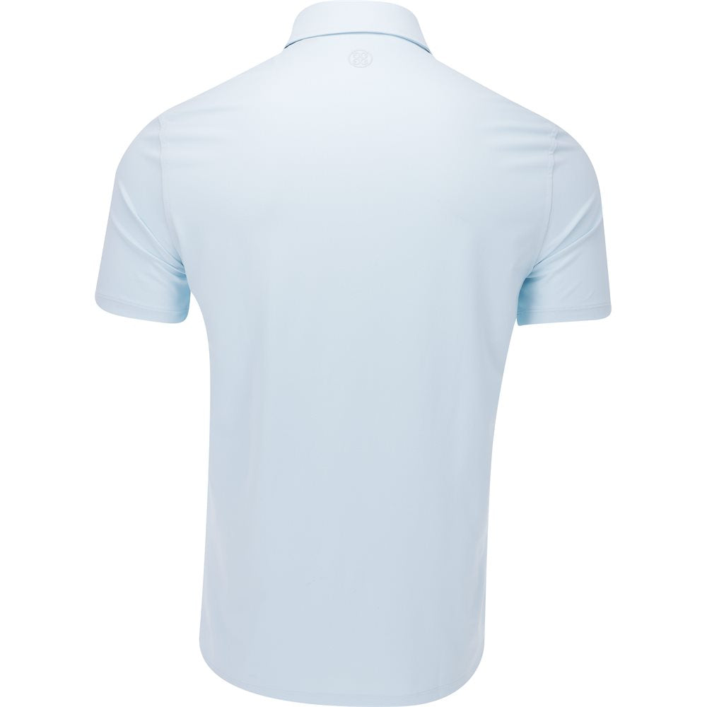 Rib Gusset Tech Pique Modern Spread Collar Polo