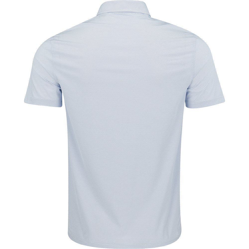 Fine Stretch Jacquard Polo