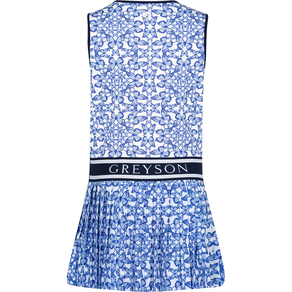 Girls' Blue Migration Leo Dress